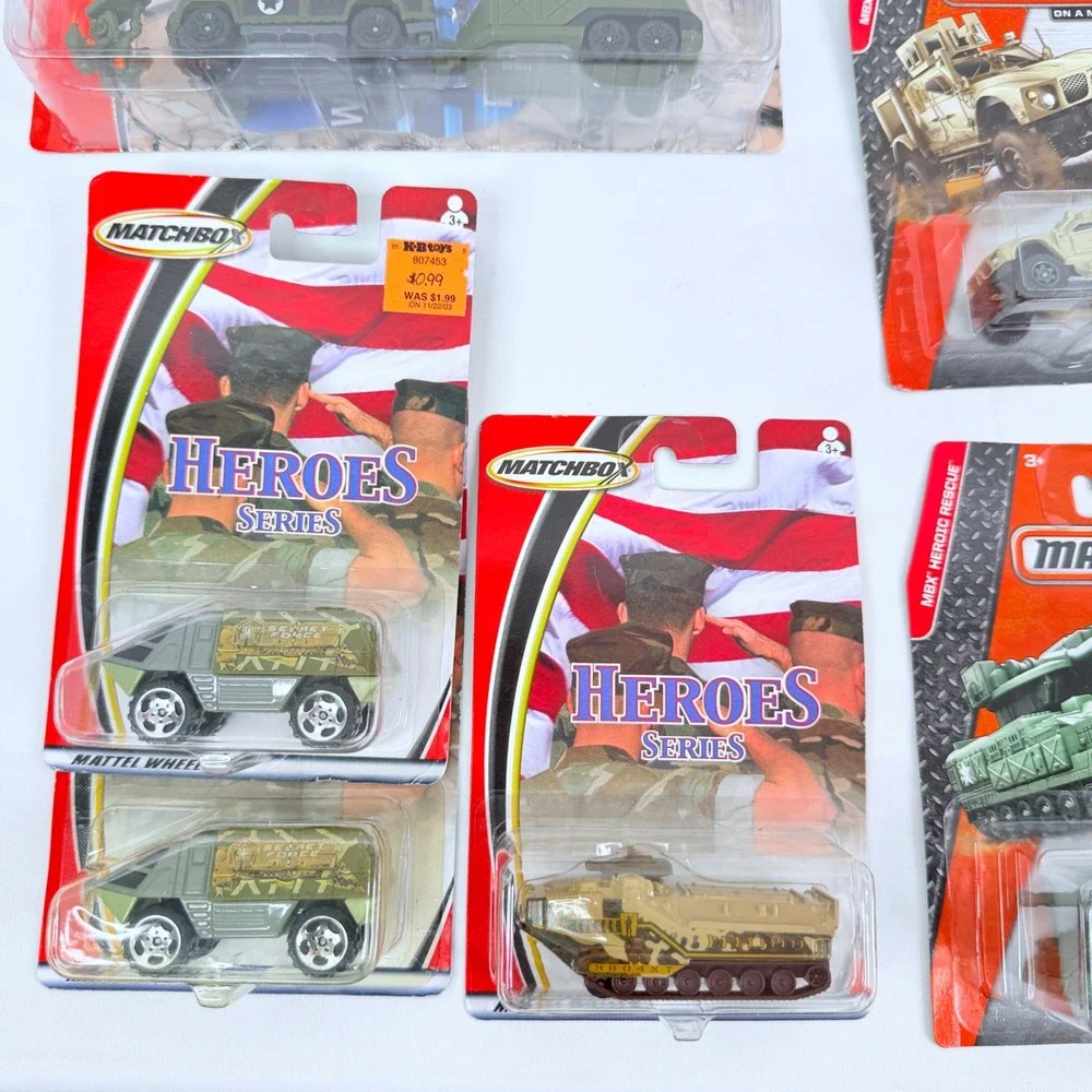 Matchbox Military Vehicle Lot Heroes Series Hero City Tanks Hitch N Haul